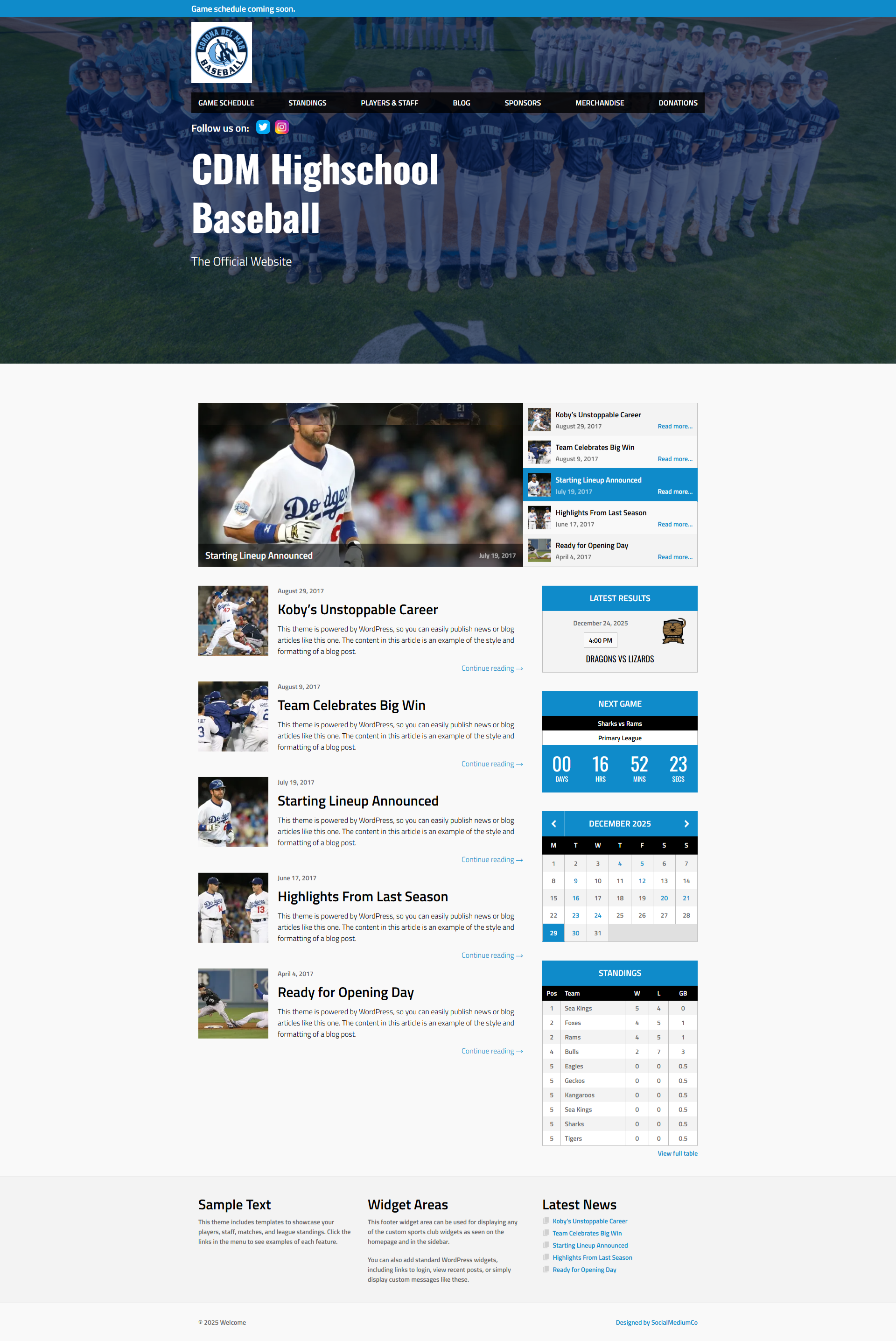 CDM Highschool Baseball